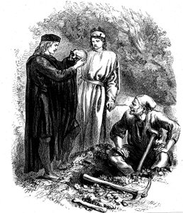 Ach, armer Yorick! Ich kannte ihn, Horatio, ca. 1850