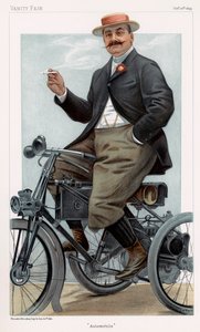 Albert, Comte de Dion, französischer Ingenieur, 1899