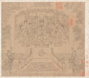 Album mit daoistischen und buddhistischen Themen von Unbekannt