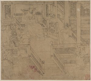 Album mit daoistischen und buddhistischen Themen: Könige der Hölle: Blatt 29, 1200er Jahre von Unbekannt