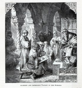 Alchemie und Astrologie in den Schulen gelehrt, 1882 von Unbekannt