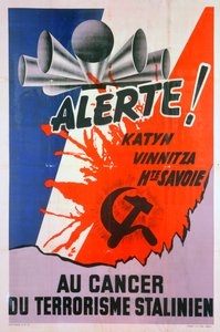 Alarm!, gegen den Krebs des stalinistischen Terrors, ca. 1940-1953 von Unbekannt