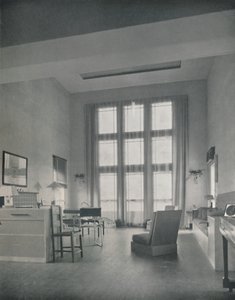 Alexander B. Trowbridge - Innenansicht des Sommerhauses für Mr. L. Corrin Strong, 1933 von Unbekannt
