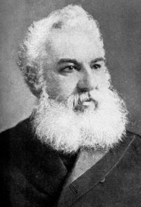 Alexander Graham Bell 1847-1922, schottisch-amerikanischer Erfinder, 1926