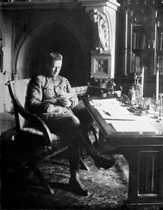 Alexander Kerensky, Premierminister der russischen Provisorischen Regierung, Russland, 1917 von Unbekannt