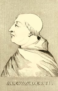 Alexander VI, 1431-1503, 1830 von Unbekannt