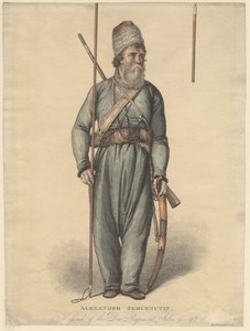 Alexander Zemlyanukhin, Kosake des Don-Regiments, um 1813