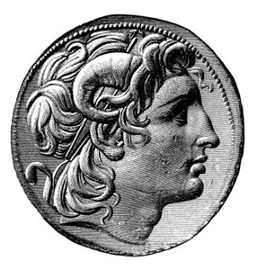 Alexander der Große von Makedonien, 1902 von Unbekannt