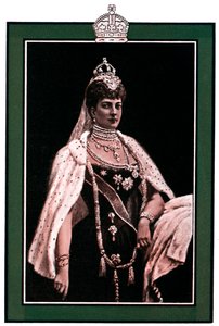 Alexandra von Dänemark, 1844-1925, Königin Gemahlin von König Edward VII, 1902-1903