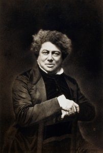 Alexandre Dumas der Ältere, französischer Romanautor und Dramatiker, um 1840-1860 von Unbekannt