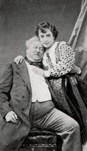 Alexandre Dumas, der Ältere, französischer Romanautor und Dramatiker, um 1865