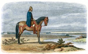 Alfred der Große 849-899, angelsächsischer König von Wessex ab 871, 885, 1864 von Unbekannt