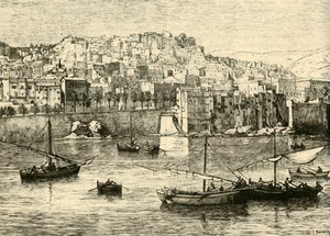 Algier vom Meer aus