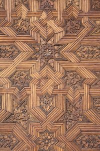 Alhambra - Tür in den Nasridenpalästen, Granada, Spanien