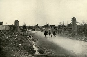 Alles, was von Sermaize übrig bleibt, 1919