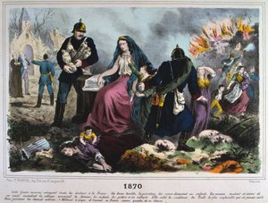 Allegorie Frankreichs von 1870, Deutsch-Französischer Krieg, 1870-1871