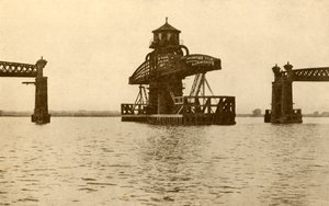 Alloa Schwingbrücke, 1930