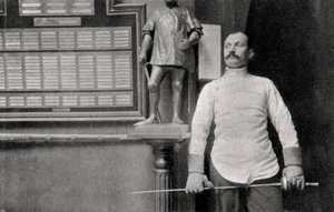 Alphonse Kirchoffer, französischer Fechter, 1904 von Unbekannt