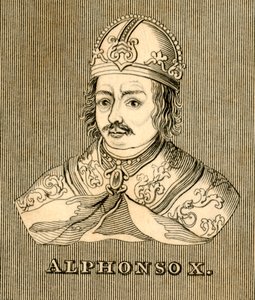 Alphonso X, 1221-1284, 1830 von Unbekannt