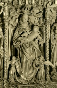 Altarbild, Hallstätter Pfarrkirche, Hallstatt, Oberösterreich, um 1935