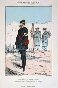 Internationale Ambulanzen, Belagerung von Paris, 1870-1871