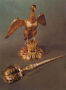 Ampulle und Löffel, 1953 von Unbekannt