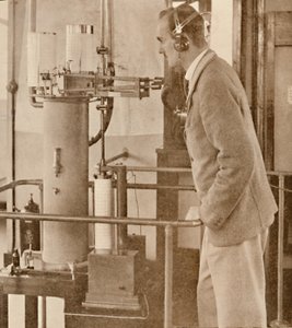 Ein Luftschiff-Wetterzentrum, 1927