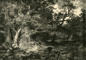 Ein deutscher Wald, 1890