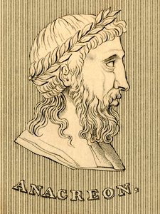 Anakreon, ca. 582-485 v. Chr., 1830