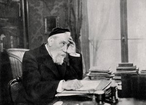 Anatole France, französischer Schriftsteller, 1903 von Unbekannt