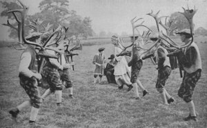 Alte Tanzformen, die in England noch erhalten sind - Der Horntanz von Unbekannt