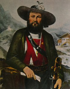 Andreas Hofer 1767-1810. - Gemälde von Blaß, 1934