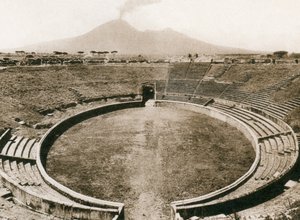 Amphitheater, Pompeji, Italien, um 1900 von Unbekannt