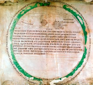 Angelsächsische Weltkarte, 10. Jahrhundert