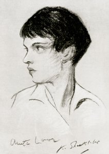 Anita Loos 1888-1981, amerikanische Drehbuchautorin, Dramatikerin und Autorin, frühes 20. Jahrhundert von Unbekannt
