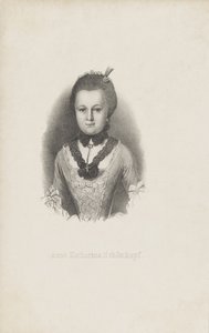 Anna Katharina Käthchen Schönkopf 1746-1810, ca. 1820 von Unbekannt