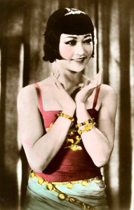 Anna May Wong 1905-1961, chinesisch-amerikanische Schauspielerin, 20. Jahrhundert
