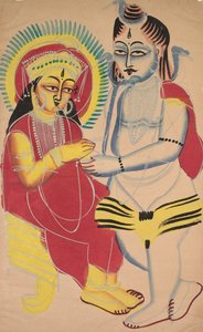 Annapurna und Shiva, 1800er Jahre