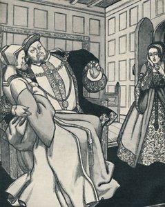 Anne Boleyn erhält einen großen Schock, um 1934