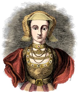 Anna von Kleve 1515-1557, vierte Frau von Heinrich VIII. von England, 19. Jahrhundert