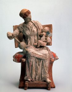 Aphrodite und Eros, Ende des 4. Jahrhunderts v. Chr. von Unbekannt