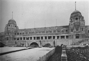 Zugang zum Wembley-Stadion, British Empire Exhibition, London, 1924