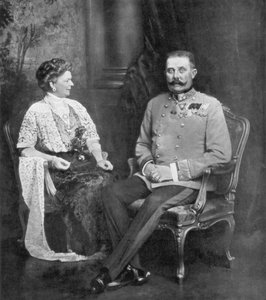 Erzherzog Franz Ferdinand von Österreich und Sophie, Herzogin von Hohenberg von Unbekannt