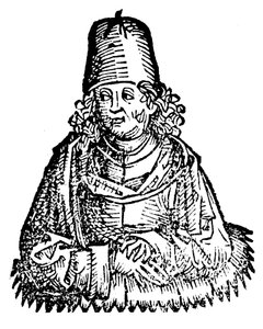 Aristoteles 384-322 v. Chr., antiker griechischer Philosoph und Wissenschaftler, 1493 von Unbekannt