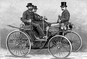 Armand Peugots erstes Auto, 1890