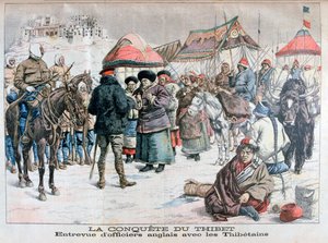 Bewaffnete Invasion Tibets durch britische und indische Truppen, 1904