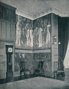 Arras-Wandteppich in Stanmore Hall, 1898-9 von Unbekannt