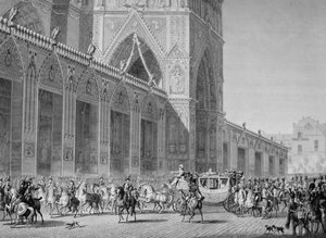 Ankunft in Notre Dame, 2. Dezember 1804, 19. Jahrhundert