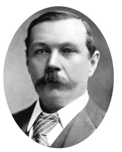 Arthur Conan Doyle, schottischer Schriftsteller, ca. 1900