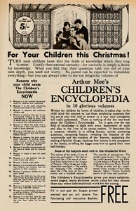 Arthur Mees Kinder-Enzyklopädie, 1935 von Unbekannt